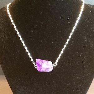 Amethyst 7 Grandfather&#39;s Teaching--Humility Necklace