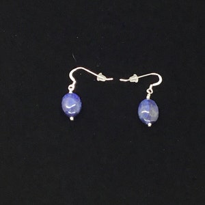 Lovely Lapis Lazuli Dangle Earrings