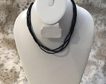 Three Strand Spinel Necklace