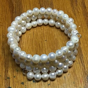 Classy Pearl Wrap Bracelet