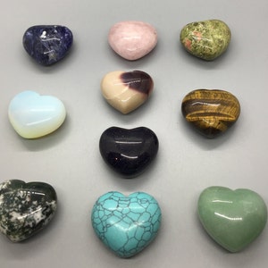 Gem Stone Hearts