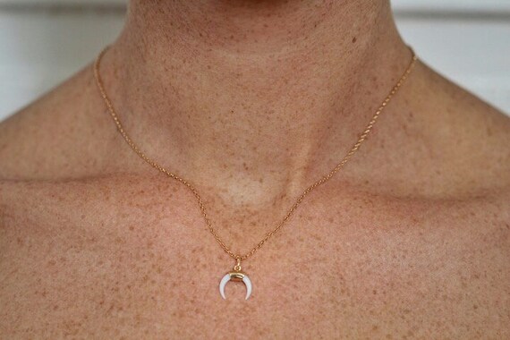 Collier Demi Lune Croissant