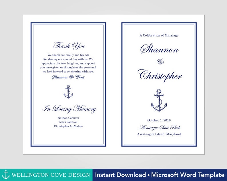 wedding programs templates microsoft word wedding programs templates microsoft word