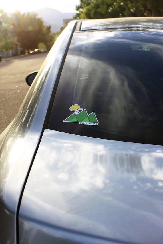 Paper Waterproof Sticker PGH Sticker Pittsburgh Vinyl Sticker Trendy Sticker Weatherproof Vinyl