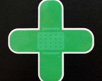 MMJ geneest sticker - legaliseer marihuana bumpersticker - medische marihuana waterdichte auto sticker - laptop sticker - waterfles sticker
