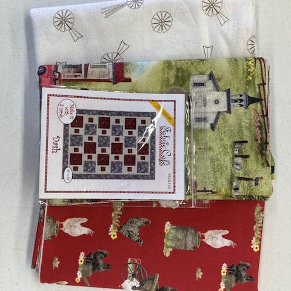 3 Yard Quilt Kit and Pattern