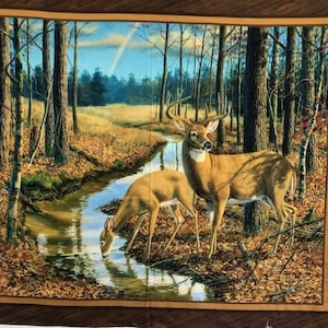 Deer Panel 36x45