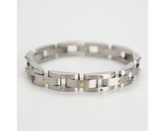 Stainless Steel Linkage Bracelet | Unisex Stainless Link Bracelet