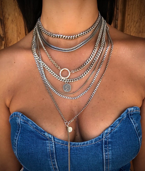 Boho hotsell chunky necklace