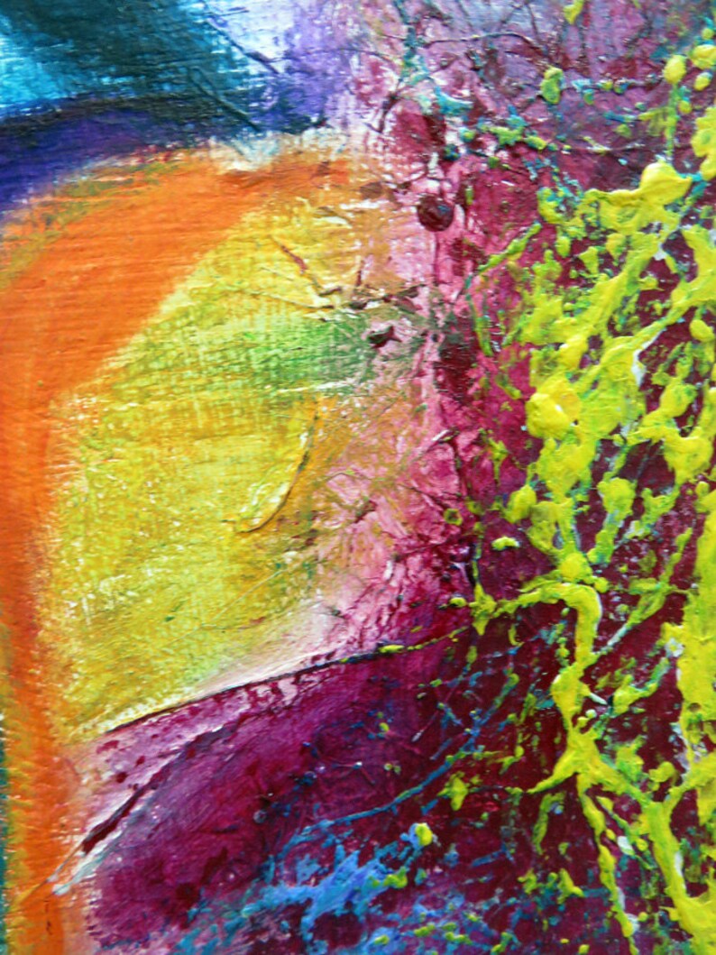 Montagnes russes Peinture abstraite originale Art moderne Montagnes russes Peinture abstraite originale Art moderne