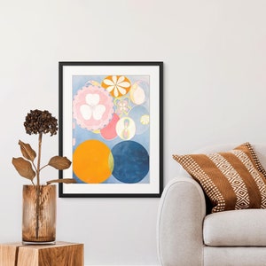 Póster de calidad premium: arte de pared Hilma Klint Art Print Hilma af Klint Poster Hilma Poster Hilma Wall Art