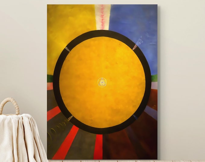 Hilma af Klint, Group X, No.3. Alterpiece 1915 Hilma af Klint Poster Hilma Poster Housewarming Abstract Art Print new