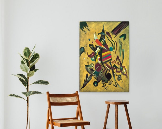 Wassily Kandinsky Reproduction Print "Points" 1920 - Vintage Fine Art Abstract Poster Kandinsky Wall Art Kandinsky Prints Abstract Wall Art