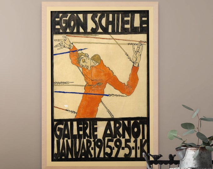 Premium Quality Poster: Wall Art Egon Schiele Poster 1915 Fine Art Print Giclee Print Schiele Poster Schiele Wall Art