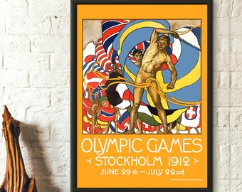 1984 Winter Olympics Sarajevo A3 Poster Reprint