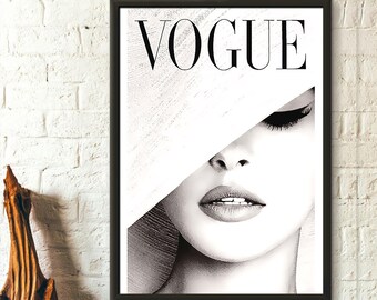 Vogue Cover Print 1950