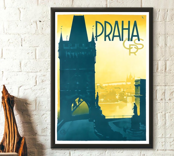 Upper Austria vintage Europe travel promo poster repro 18x24