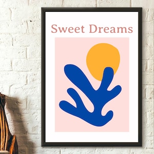 Wandkunst Mid Century Modern Kunstdruck Neutrale Geometrische Wandkunst Boho-Wanddekor, Regenbogen bunt botanischer Druck Boho Poster Wandkunst