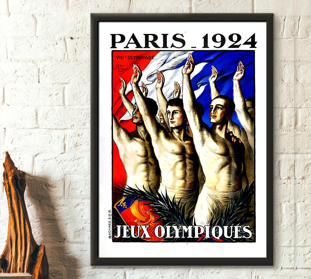 Old French advertising Poster reproduction Olympia