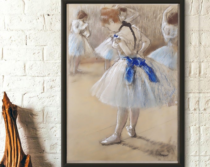 Edgar Degas 'The Dancer' Print: Ballet Wall Art Reproduction