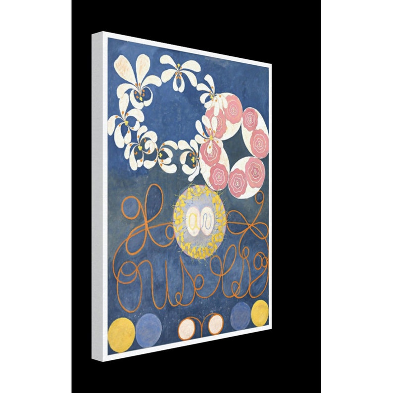 Hilma Klint Kunstdruck 1907 Hilma af Klint Poster Hilma Poster Abstraktes Plakat Klint Reproduktion Geburtstag Geschenkidee Housewarming Wandkunst Bild 6