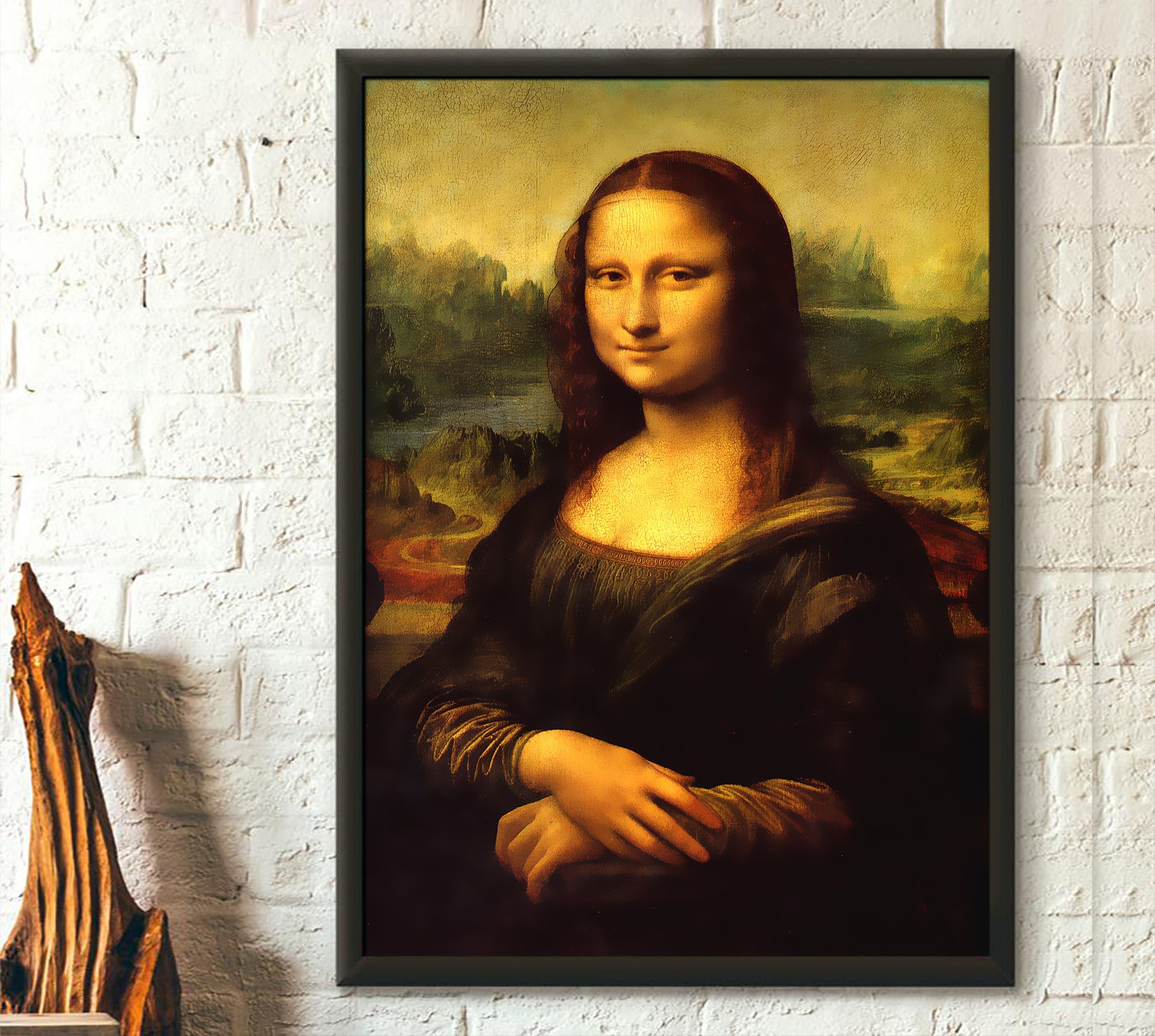 Mona Lisa La Joconde Reproduction Print Da Vinci Print Da Vinci Poster Mona  Lisa Poster La Joconde Poster Wall Art - Etsy