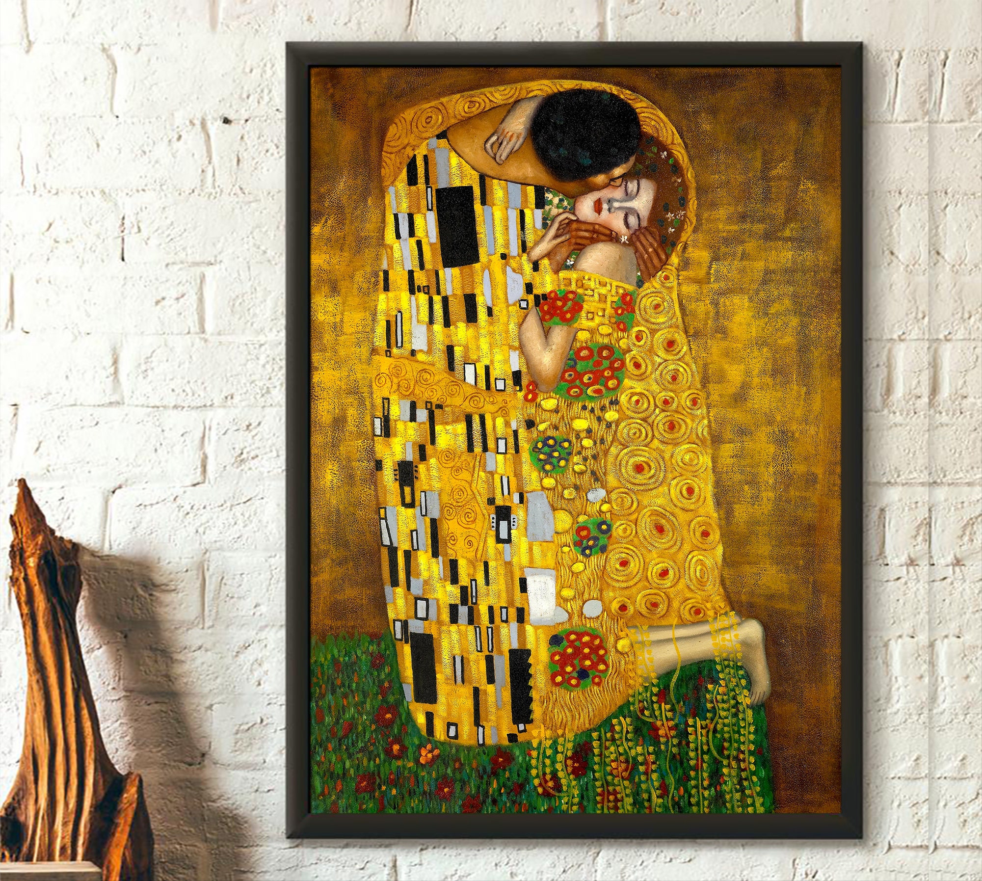 Buy Gustav Klimt Print the Kiss Klimt Prints Klimt Online in India - Etsy