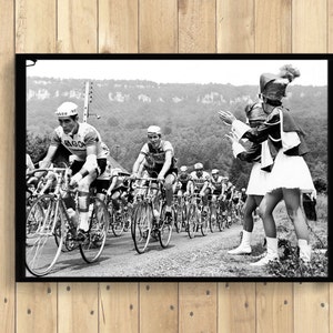 Tour de France Photography Print - Cycling Print Bicycle Poster Tour De France Poster Bike Wall Art Birthday Gift Idea Cycling Wal Art