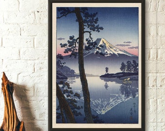 Tsuchiya Koitsu Print: Fuji From Tago Bay, Edo Period Japanese Art