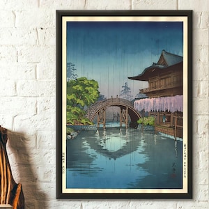 Japan Kunst Tsuchiya Koitsu Poster Edo Period Ukiyo-e Wandkunst Premium Qualität Dekor