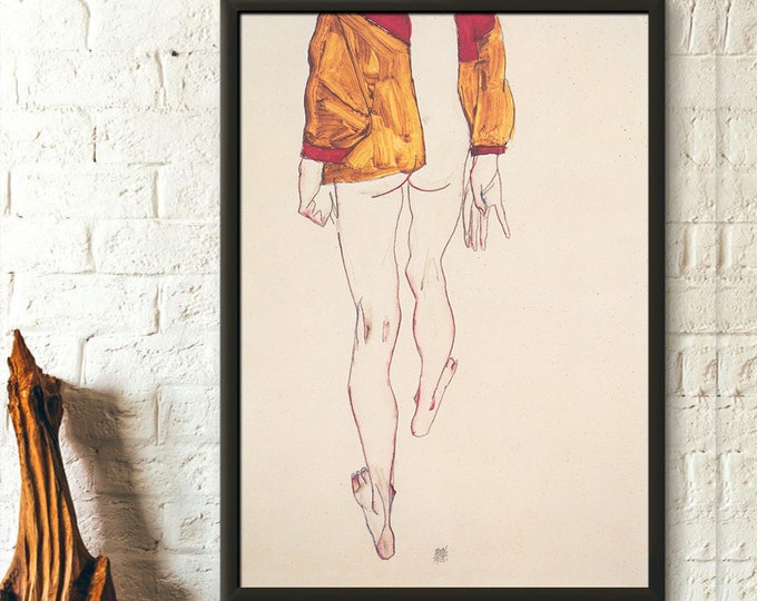 Egon Schiele 1913 Fine Art Print  Premium Giclée Poster  UNIQUE Wall Art Gift