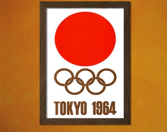 1964 Olympic Games Tokyo Original Official Guest Badge NO RIBBON Very Rare!!! Free Shipping!!! Very Nice!!!