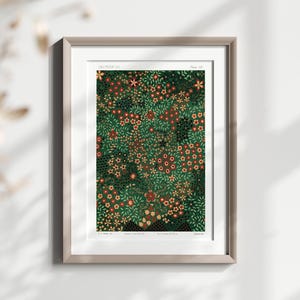 Vintage Blumen Poster T-Shirt Retro Blumen Design Shirt Ästhetisches Grafikgeschenk für Sie