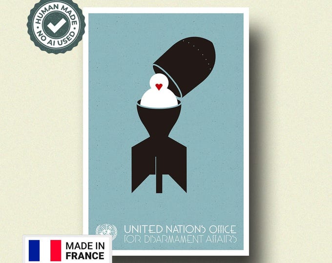 Peace  Love Poster No More Wars Art Print for Housewarming Decor