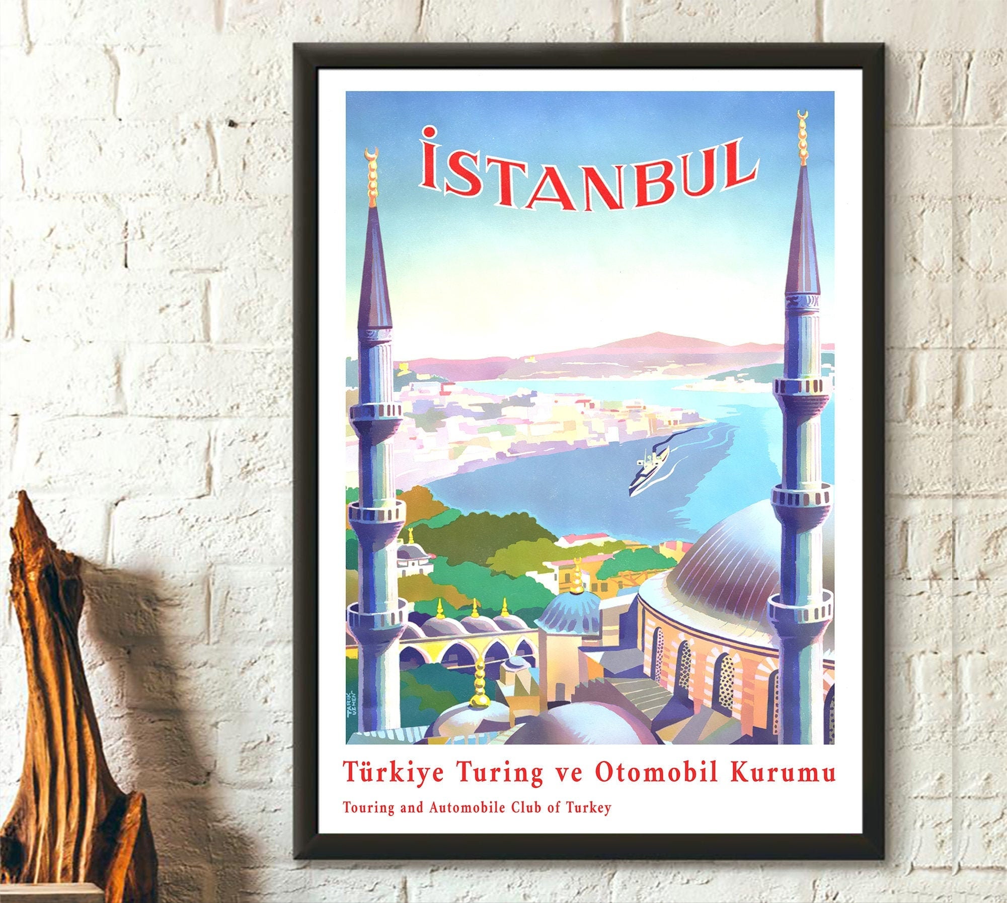 Vintage poster for Basketball Tournament in Istanbul - VINTAGE POSTER