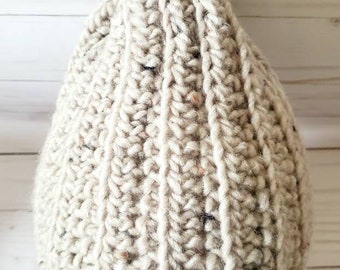 Handmade Crochet Hat with Pom Pom