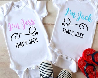 personalised twin baby gifts