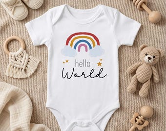 Personalised Pregnancy Announcement Baby Vest - Custom Bodysuit Baby Reveal Gift