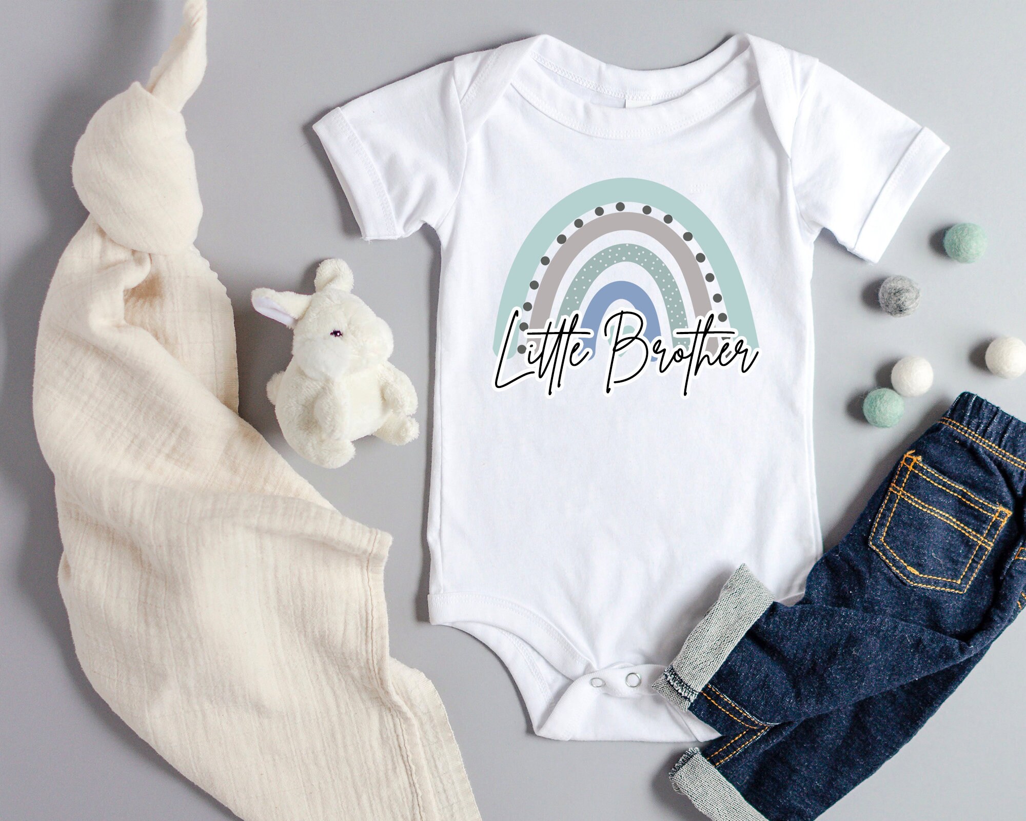 Baby Brother In Babygrows & Playsuits 0-24 Months For Boys For Sale | UK - Foto 3