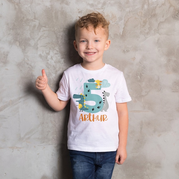 Kids Birthday T-Shirt, Boy Birthday Gift, 5th Birthday Outfit Kids Birthday T-Shirt, Boy Birthday Gift, 5th Birthday Outfit