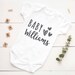 Personalised Baby Unisex Vest, Bodysuit, Pregnancy announcement, Fun gift for a new baby, or baby shower 