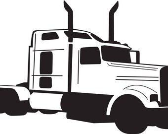 Free Free 55 18 Wheeler Truck Svg Free SVG PNG EPS DXF File