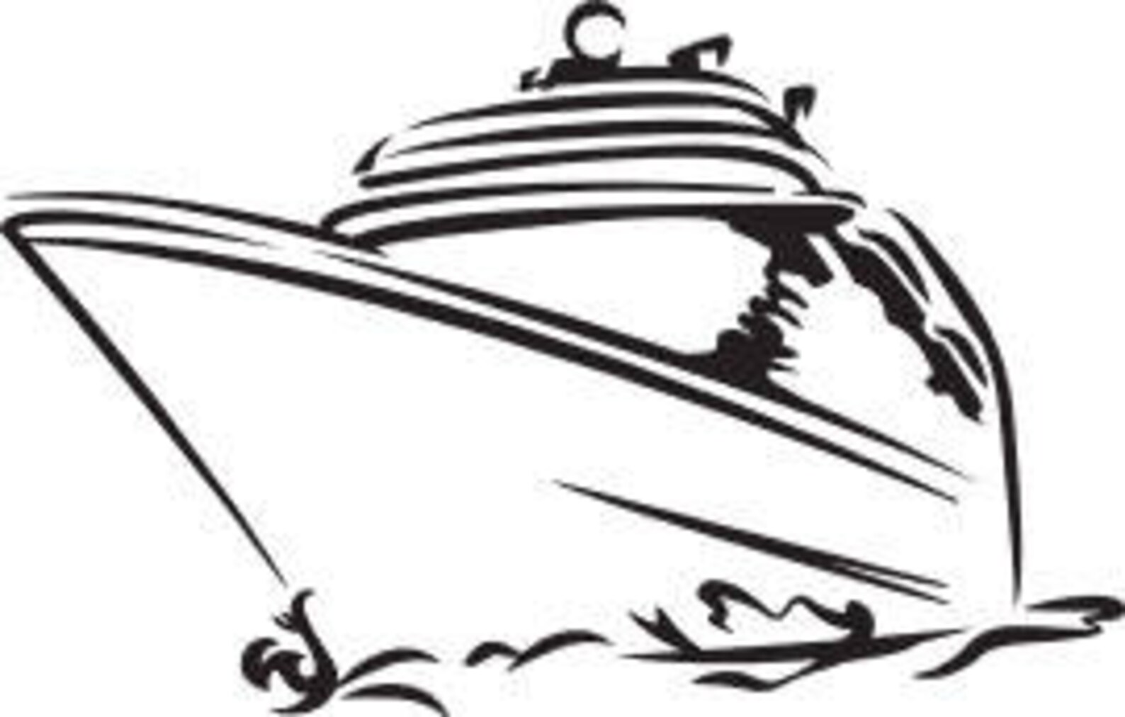 cruise ship svg