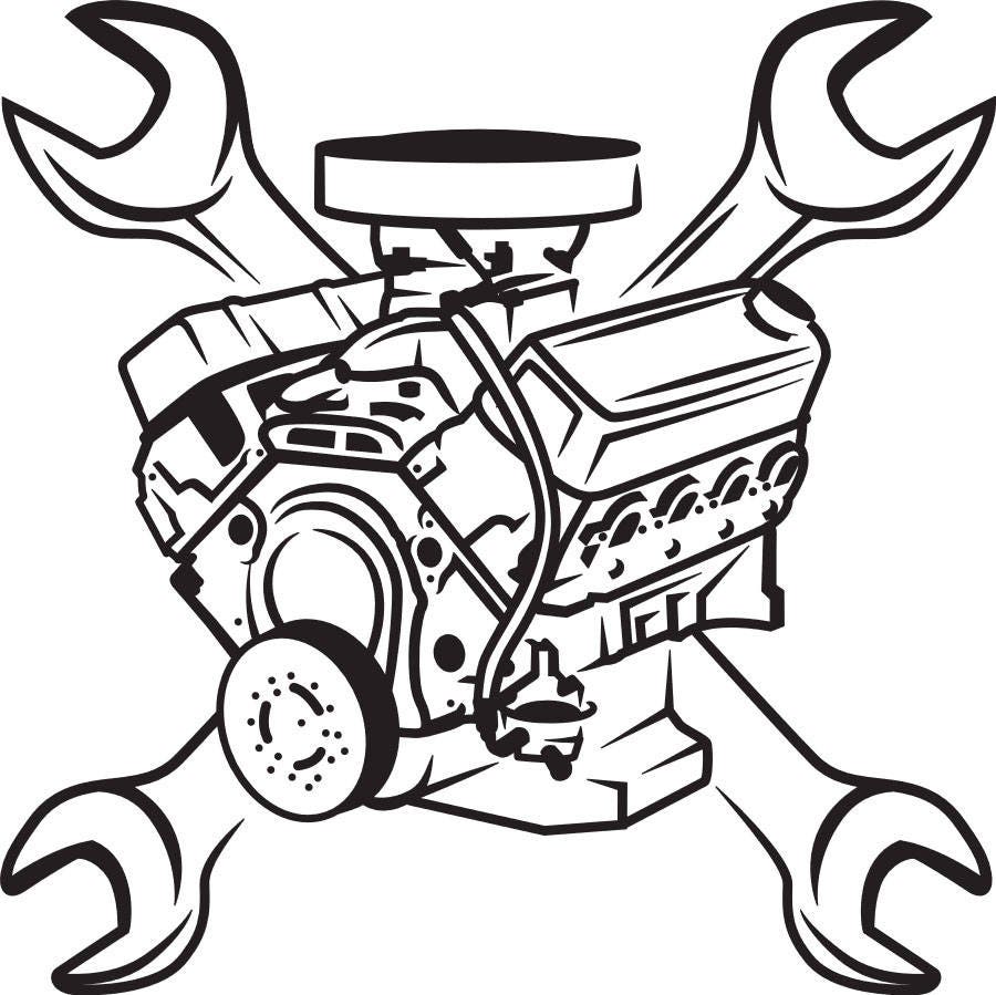 Gear Car Engine Svg -  New Zealand