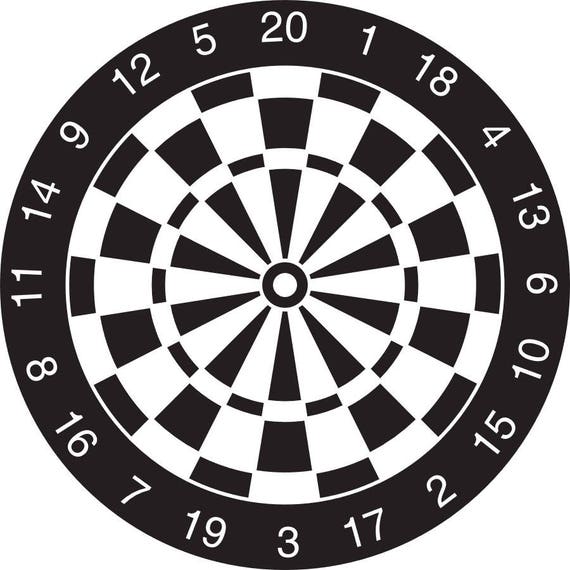 DARTBOARD SVG FILE Etsy Australia
