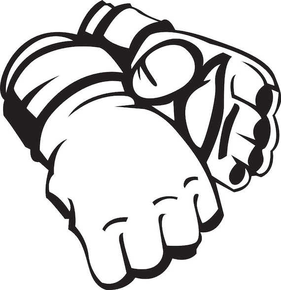 MMA GLOVES SVG Etsy