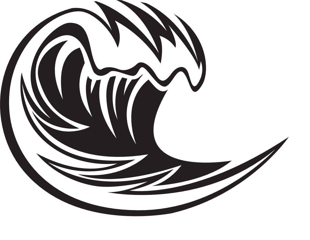 Download OCEAN WAVES SVG | Etsy