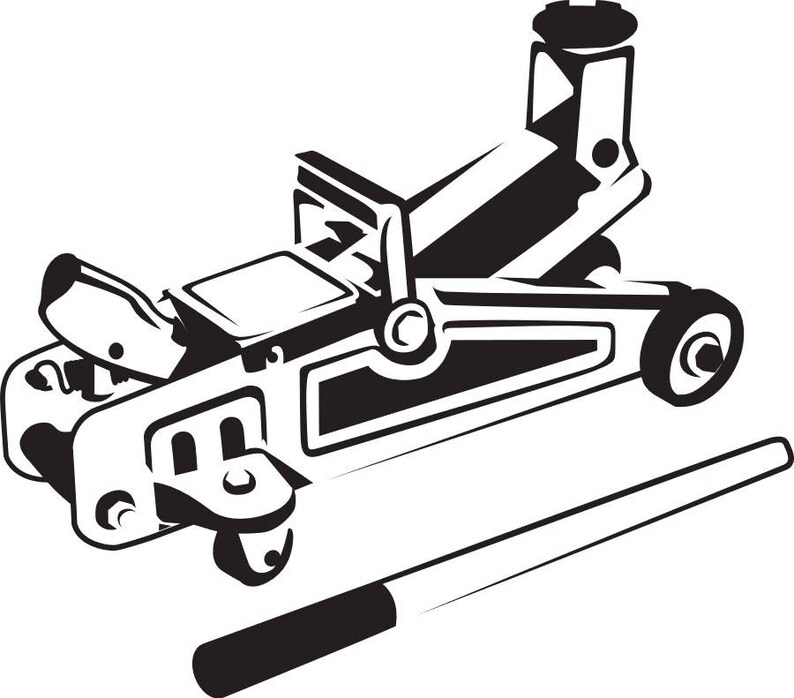 CAR JACK SVG Etsy