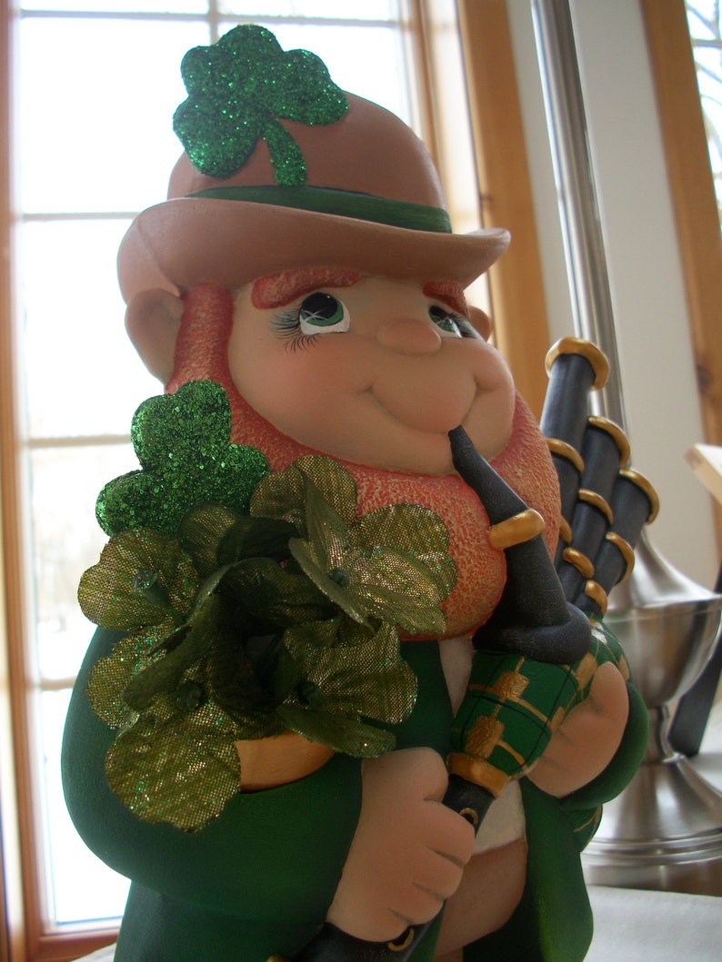 Ceramic Leprechaun St.patrick’s Day Decoration - Etsy