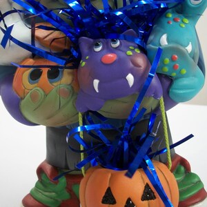 Ceramic Frankenstein,ghost,pumpkin, monsters Halloween decoration image 3